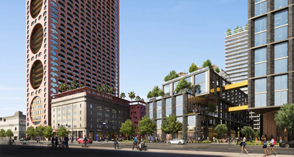 BIM建筑|大卫·阿贾耶在洛杉矶设计多用途建筑