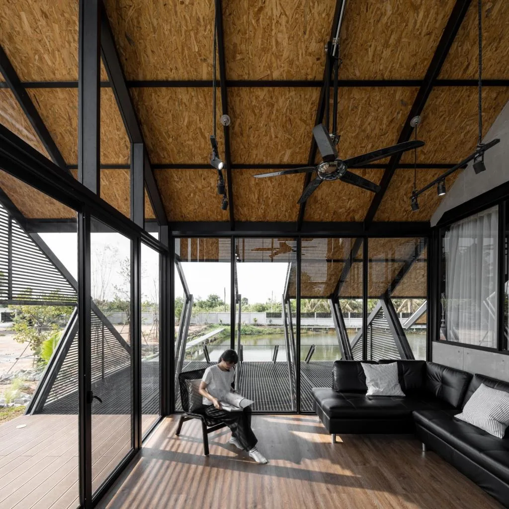 BIM建筑|三角屋，后院私宅 / TOUCH Architect