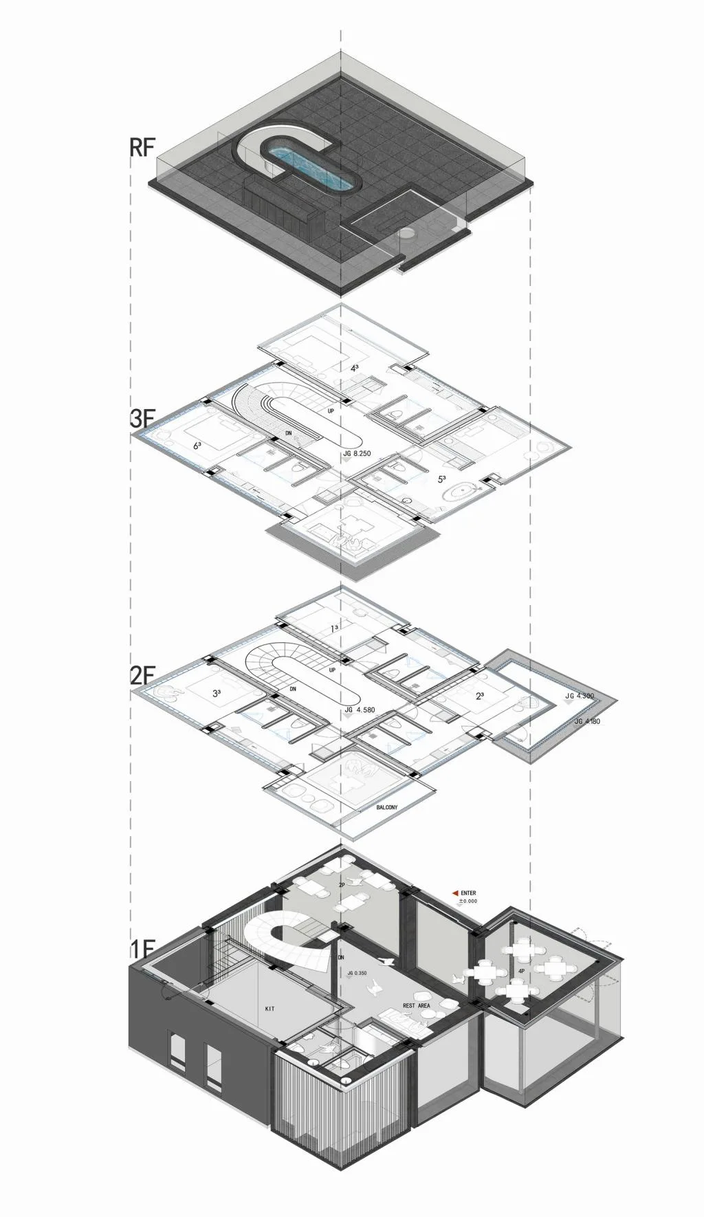 BIM建筑|丛林魔方12³-浅境 / 素建筑设计事务所 SUA