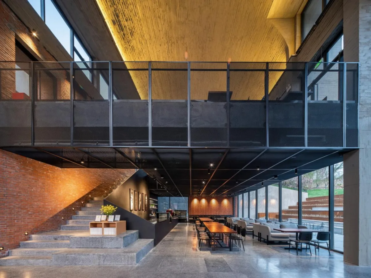 BIM建筑|南京先锋汤山矿坑书店 / 东南大学建筑学院 + 艺合境建筑事务所
