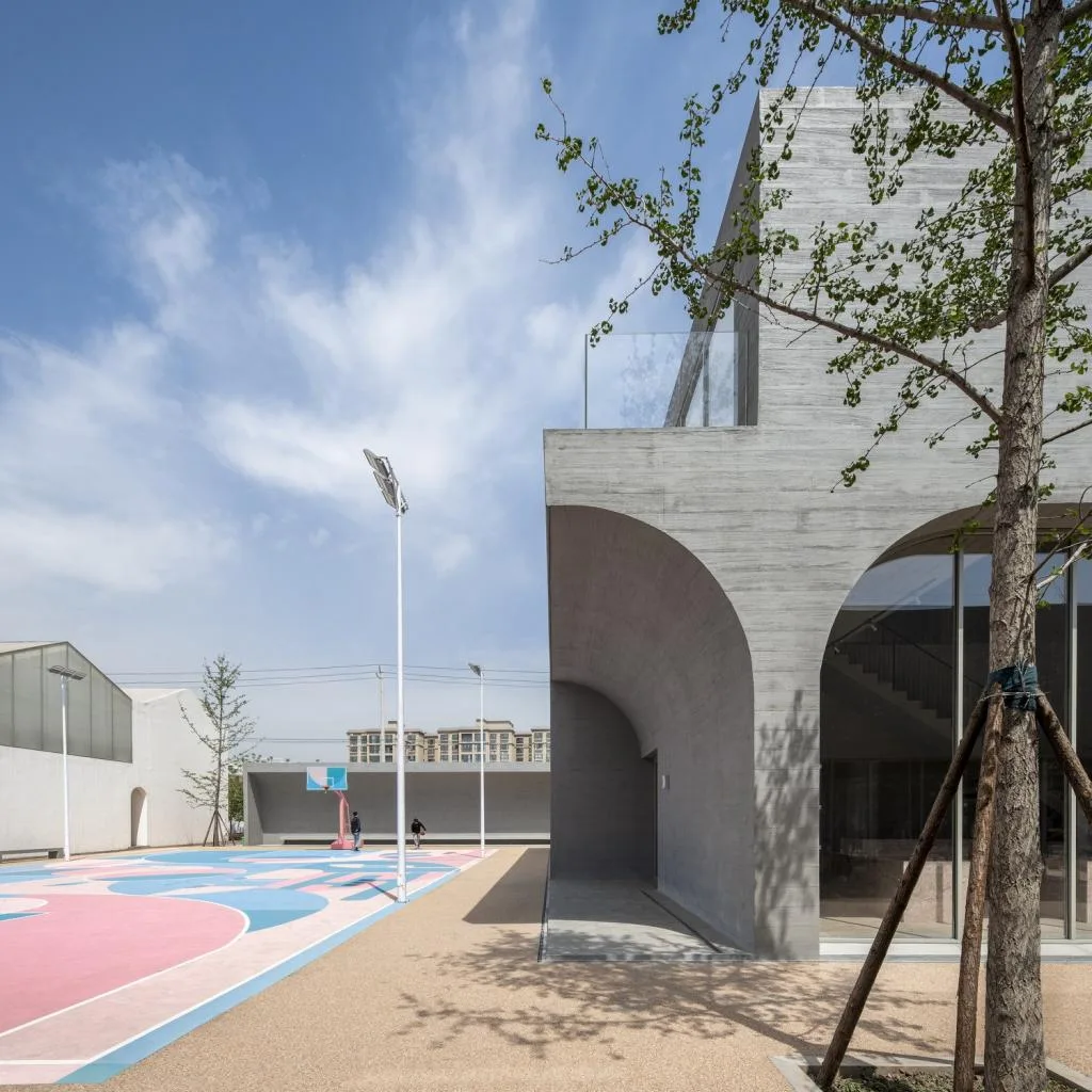 BIM建筑|秦厂村社区中心党建综合体 / Studio 10