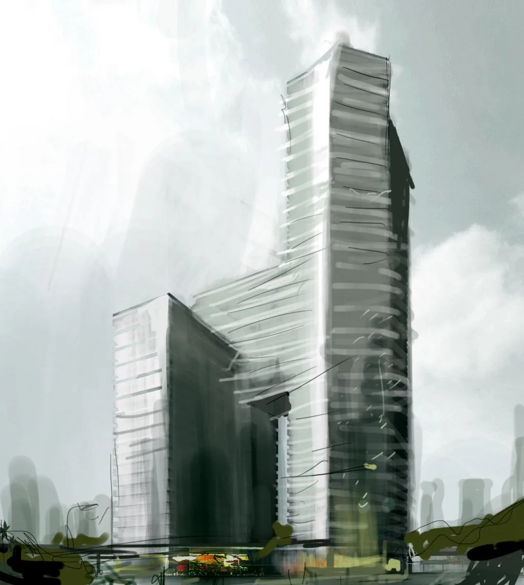 BIM建筑|广州南沙建滔广场 / Aedas