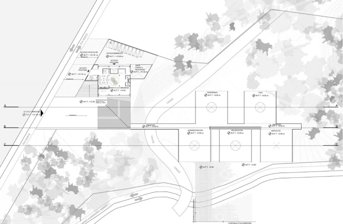 BIM建筑|墨西哥塔帕丘拉社会援助中心 / Laboratorio de Acupuntura Urbana