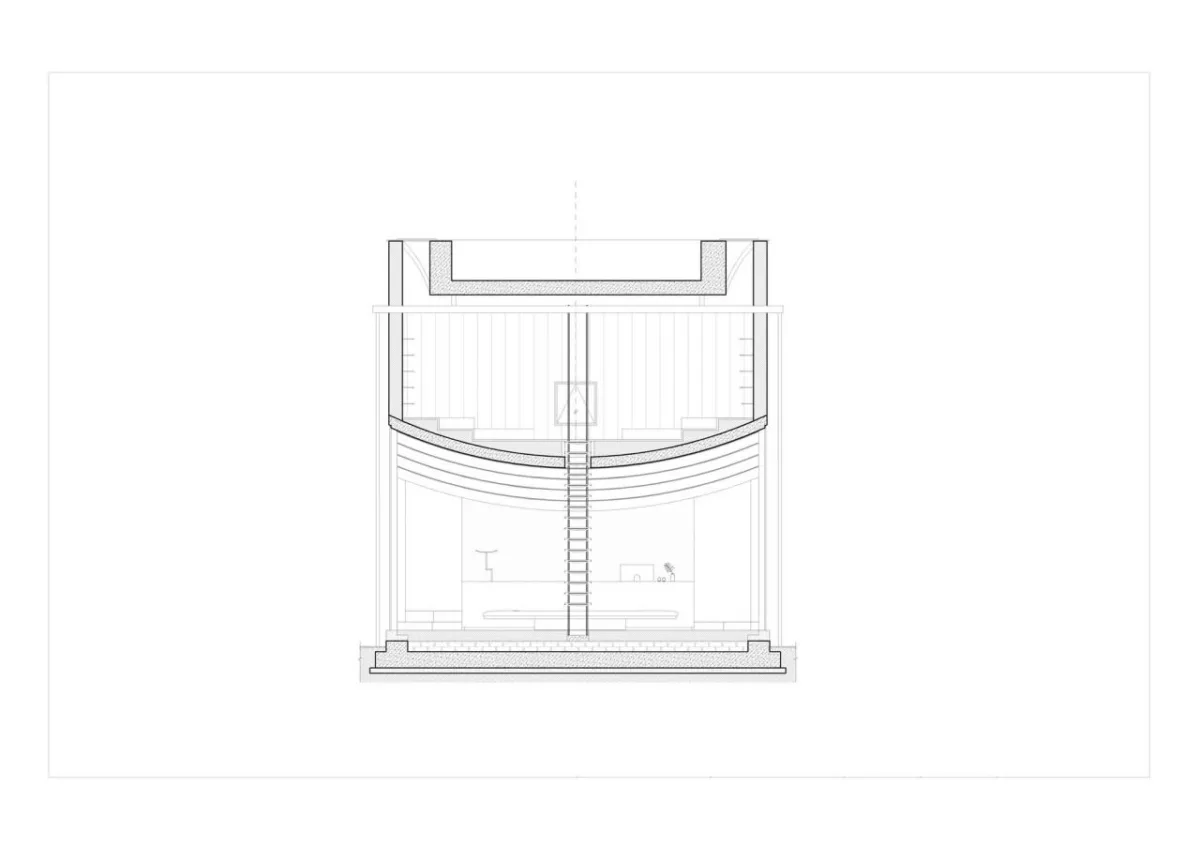 BIM建筑|桥廊：上海三联书店·黄山桃源店 / 来建筑设计工作室