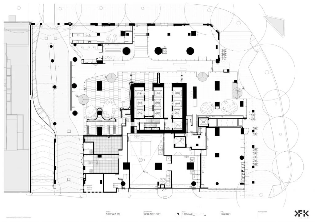 BIM建筑|Australia 108住宅塔楼，墨尔本 / Fender Katsalidis