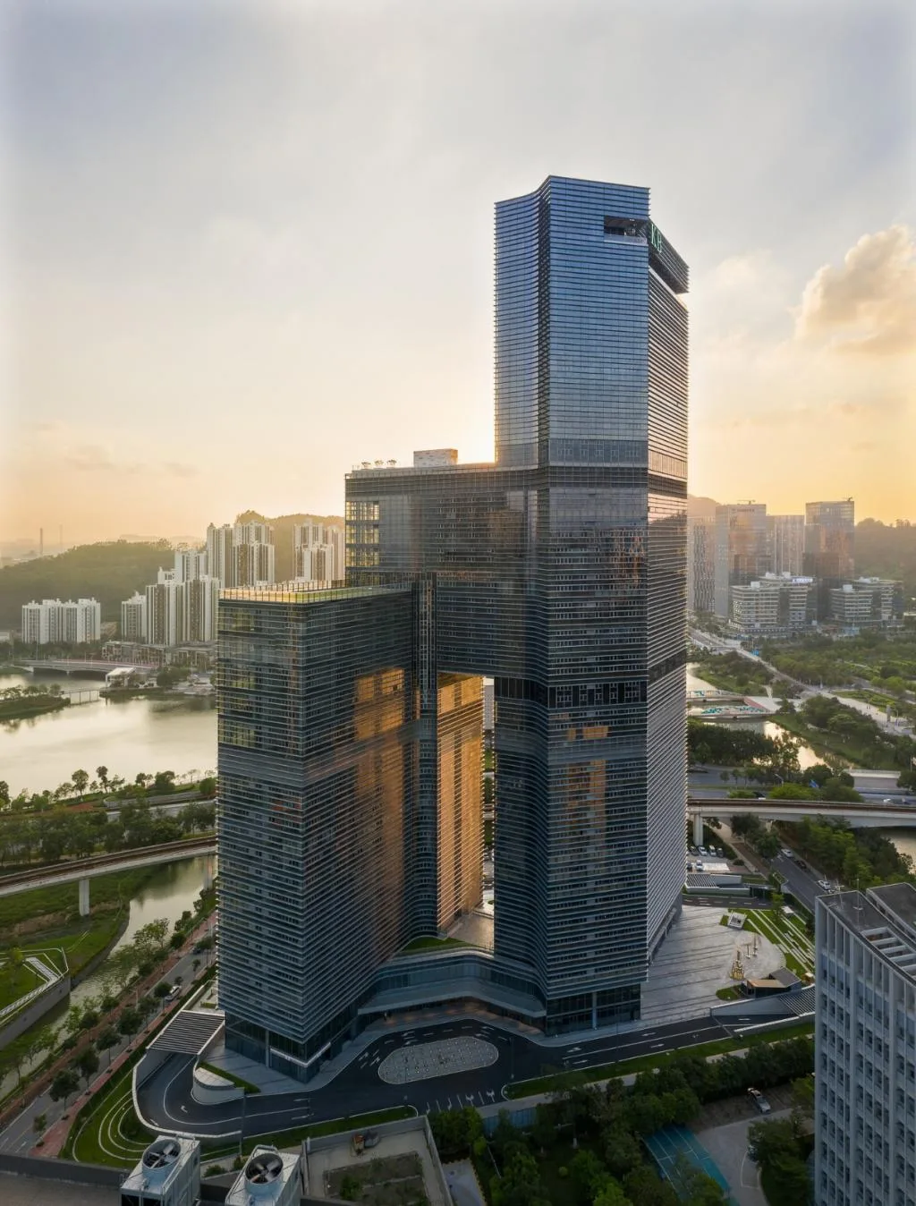 BIM建筑|广州南沙建滔广场 / Aedas