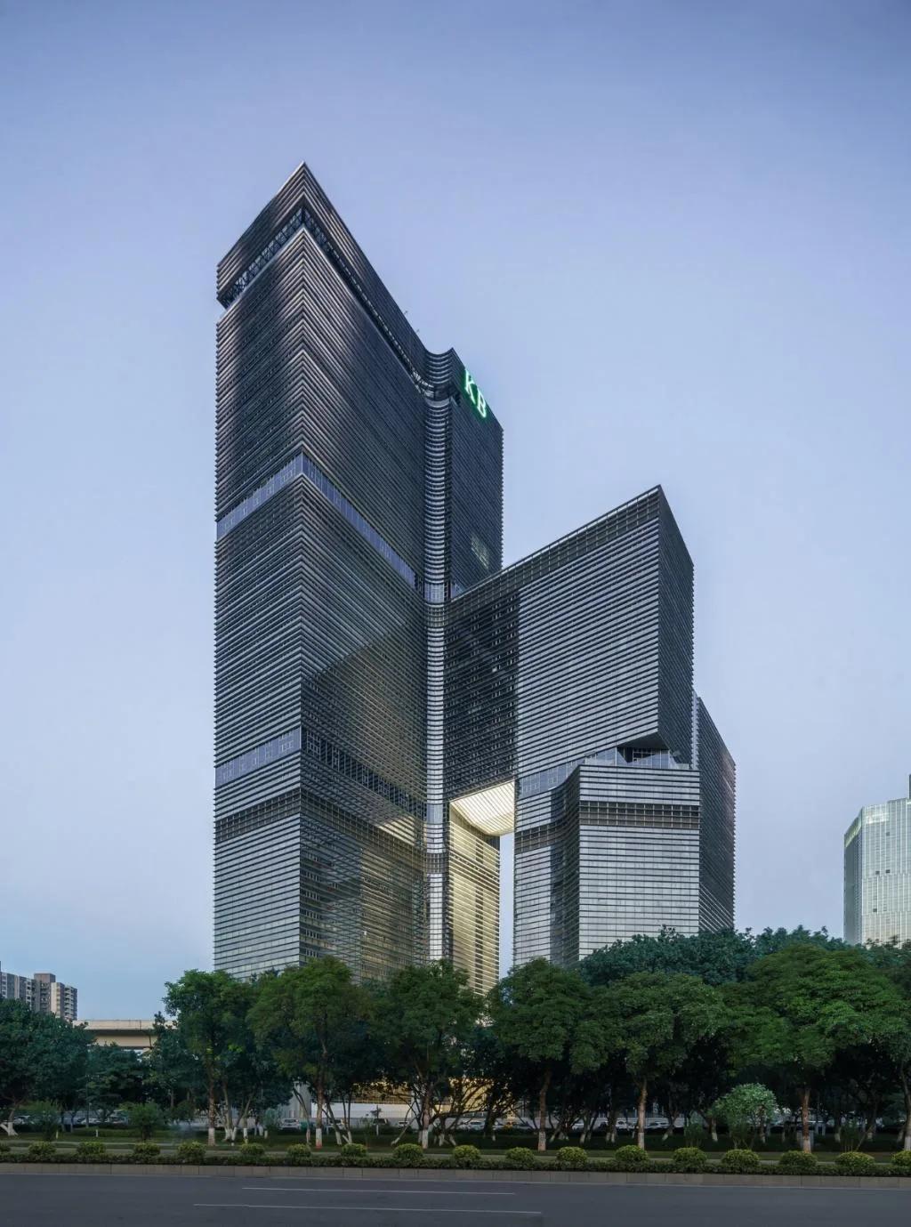 BIM建筑|广州南沙建滔广场 / Aedas