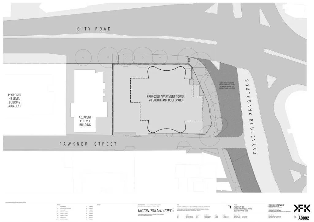 BIM建筑|Australia 108住宅塔楼，墨尔本 / Fender Katsalidis