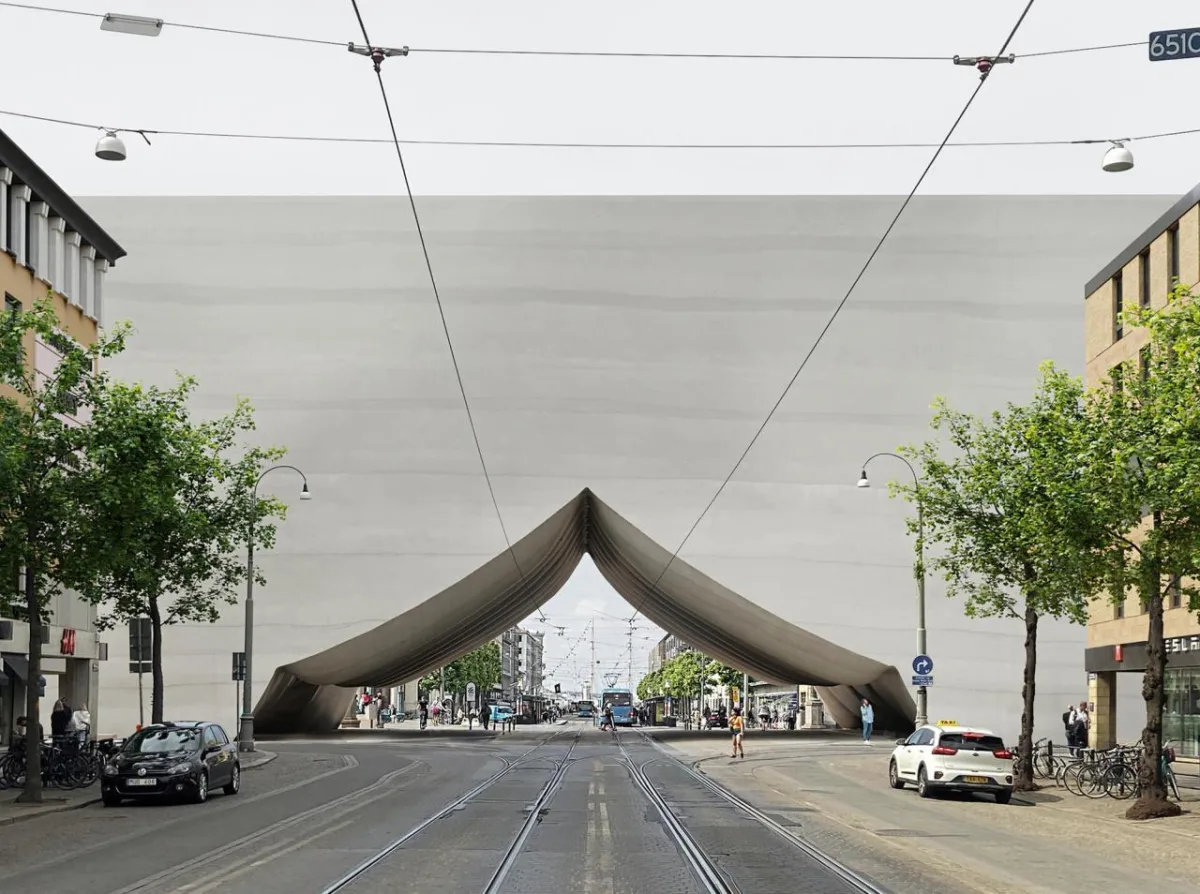 BIM建筑|Brunnsparken 派对纪念馆 / Bornstein Lyckefors