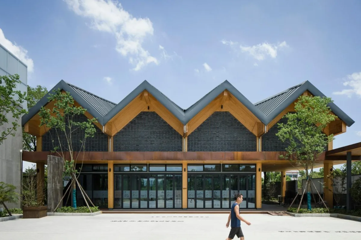BIM建筑|桐乡东浜头村双创客厅改造 | 上海严旸建筑设计工作室