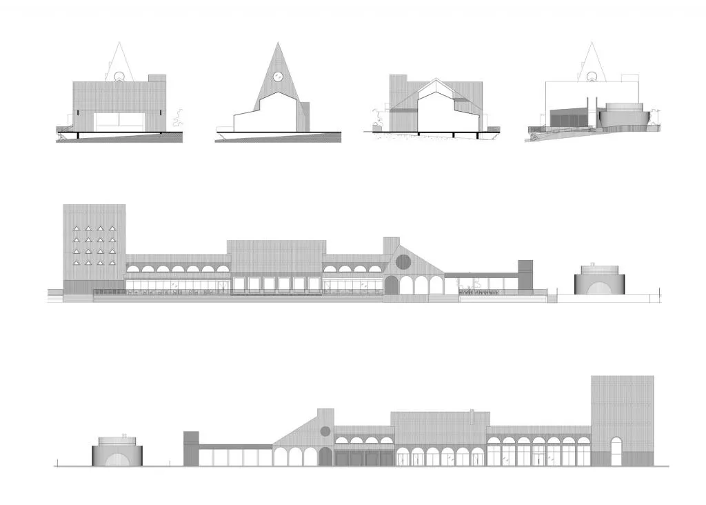 BIM建筑|库代克山公园游客接待中心 / Megabudka Architecture Bureau