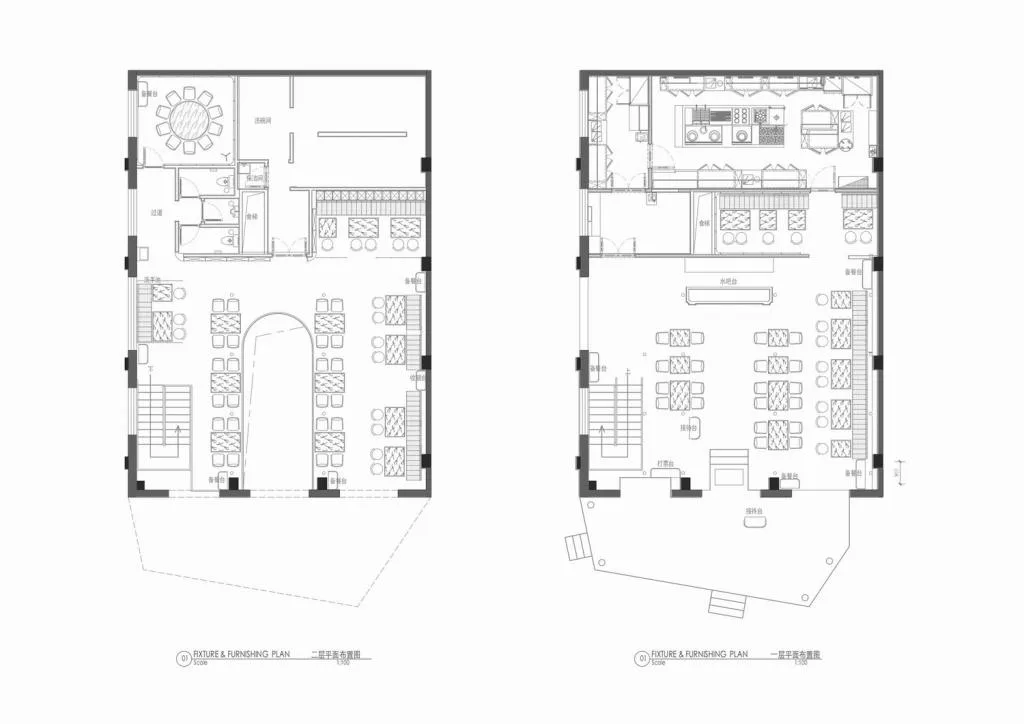 BIM建筑|工业建筑如何改造为泰式茶餐厅？ / 三厘社triostudio