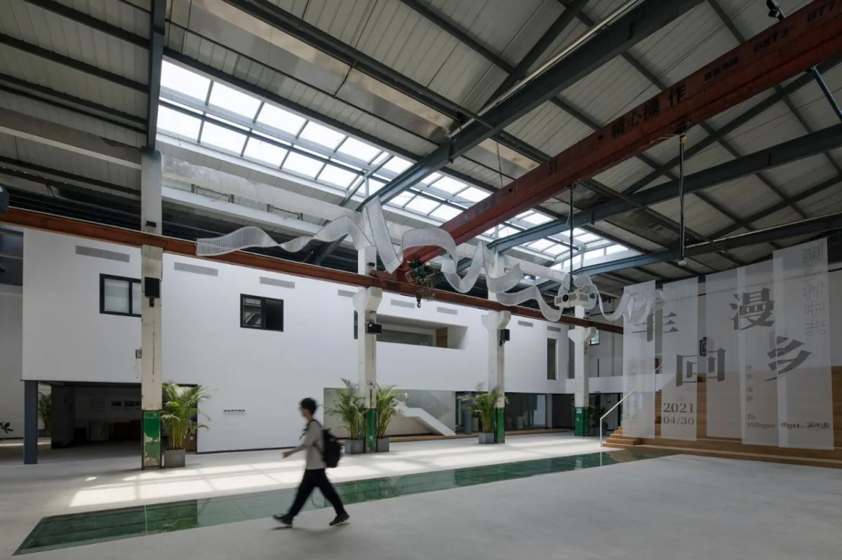 BIM建筑|桐乡东浜头村双创客厅改造 | 上海严旸建筑设计工作室