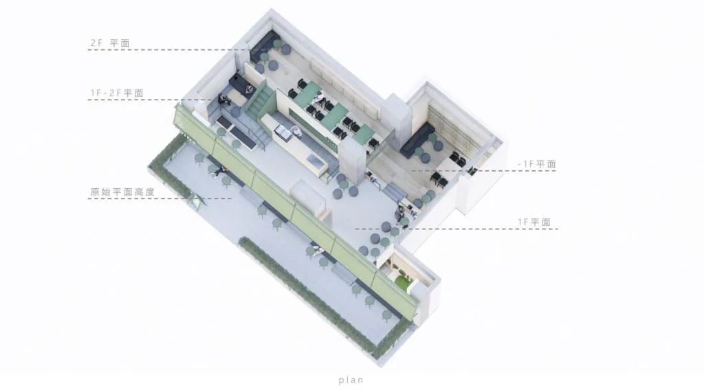 BIM建筑|南京观点茶室 /三厘社triostudio
