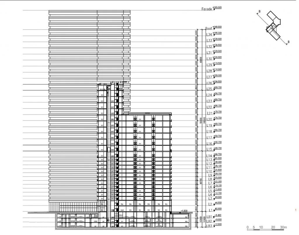 BIM建筑|广州南沙建滔广场 / Aedas