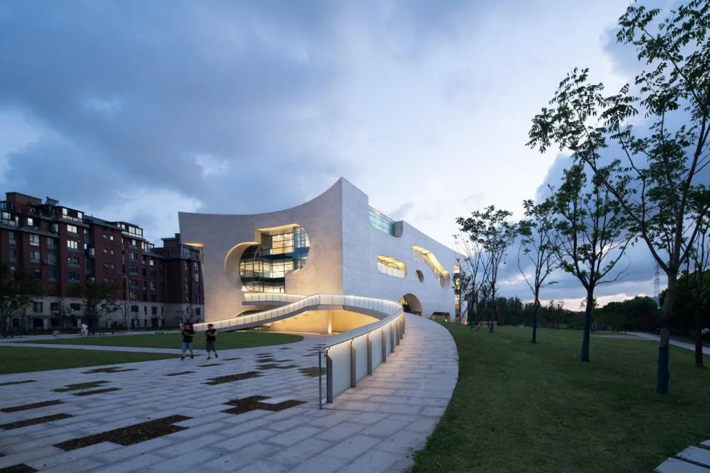 BIM建筑|上海中粮南桥半岛文体中心与医疗服务站 / Steven Holl Architects