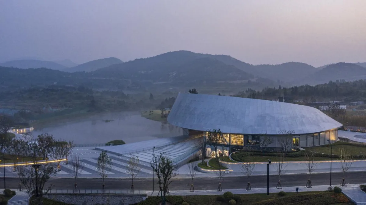 BIM建筑|眺望泰山的窗口：泰山佑游客中心 | line+WORK