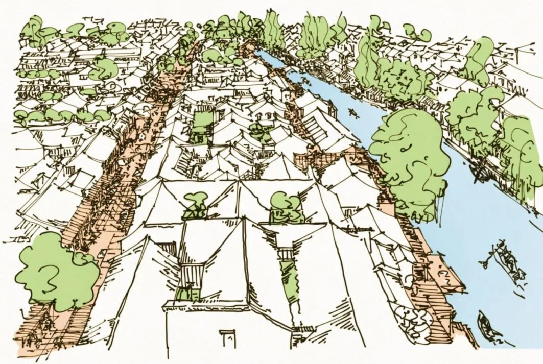 BIM建筑|城市核心区再开发设计思考 / ZWA卓时水石