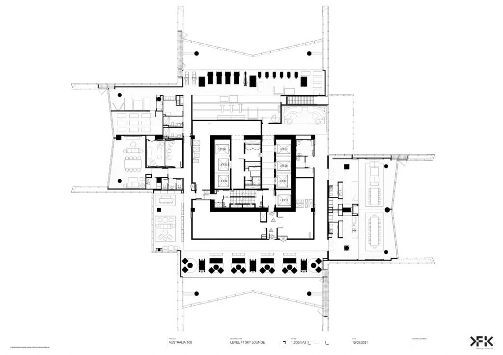BIM建筑|Australia 108住宅塔楼，墨尔本 / Fender Katsalidis