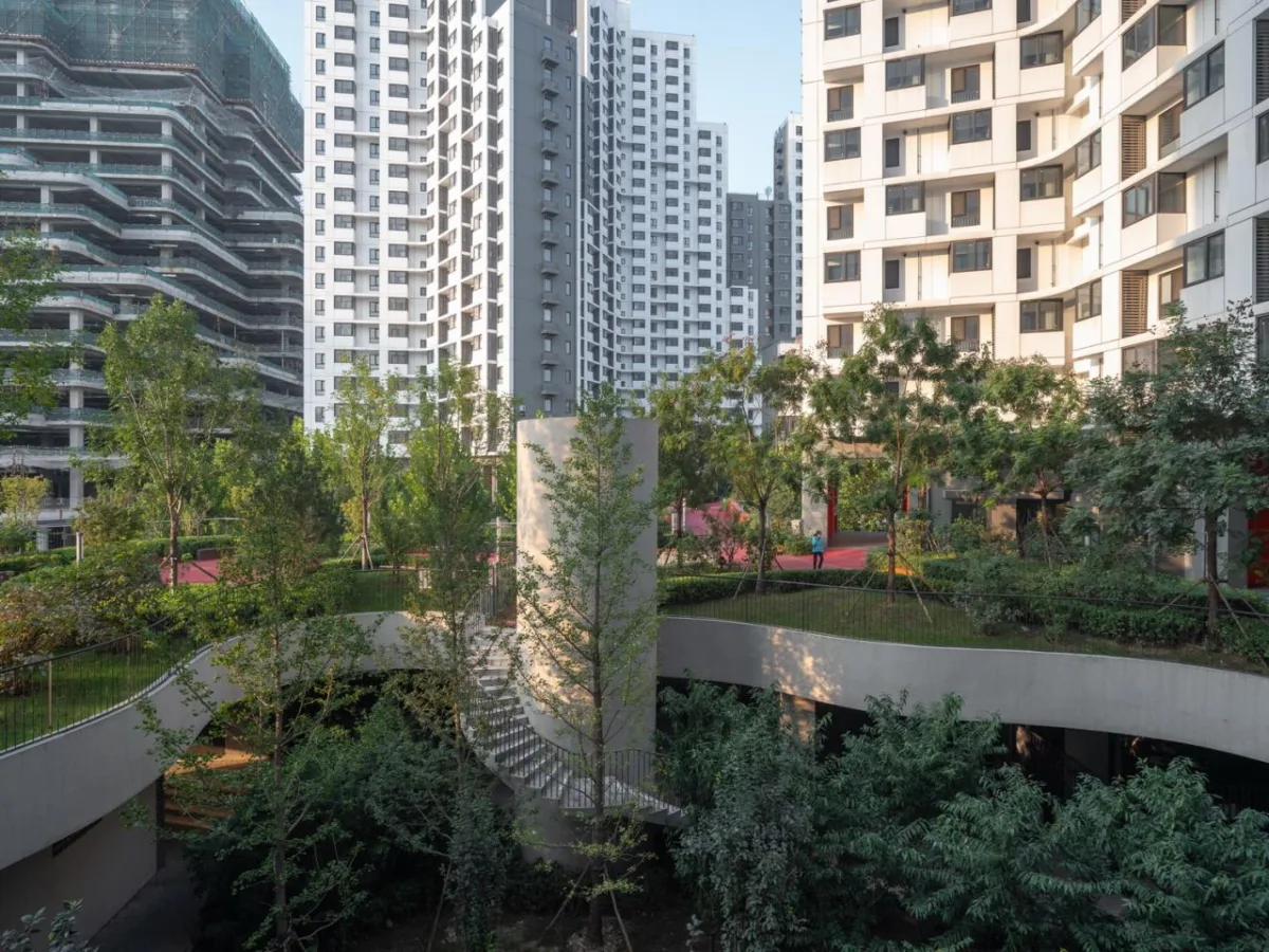 BIM建筑|百子湾公租房（燕保·百湾家园）/ MAD公布首个建成公租房项目