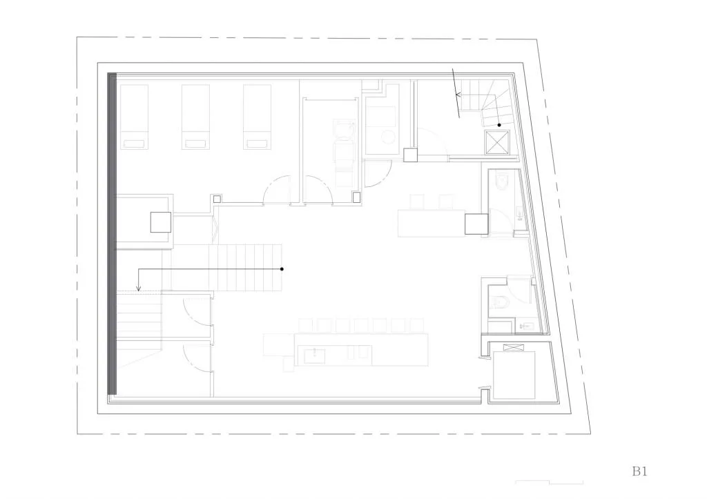 BIM建筑|斜棱锥形混凝土建筑，Areuke 水疗中心 / Chiasmus Partners