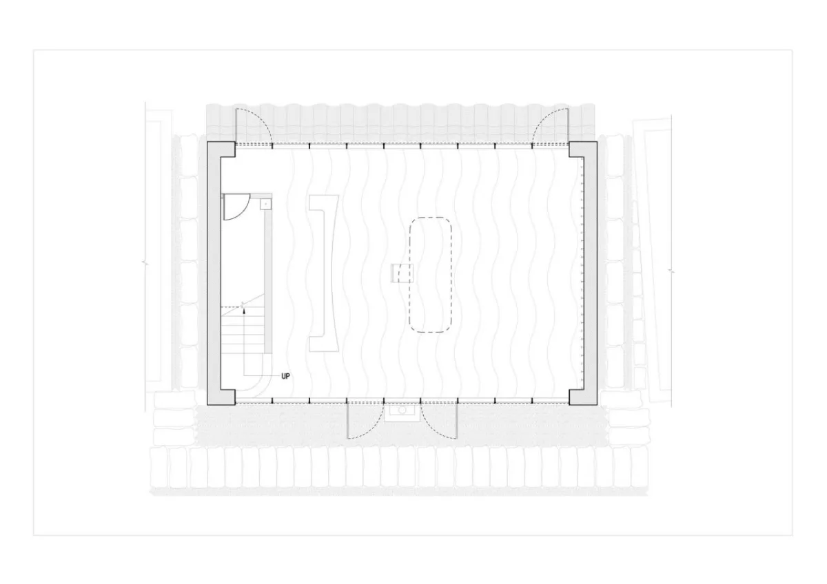 BIM建筑|桥廊：上海三联书店·黄山桃源店 / 来建筑设计工作室