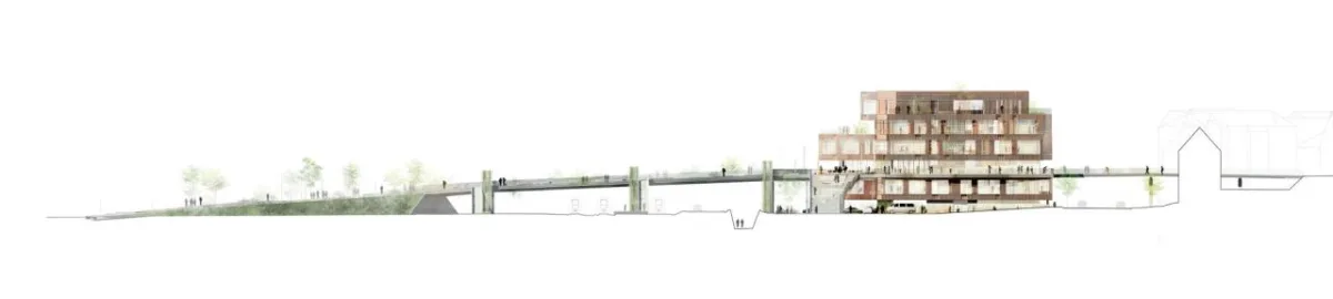 BIM建筑|Mercantec Midtbyens 体育馆 / Cubo 建筑事务所