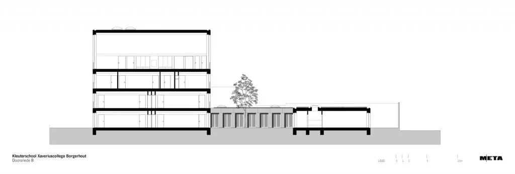 BIM建筑|Xaverius学院附属幼儿园 / META architectuurbureau