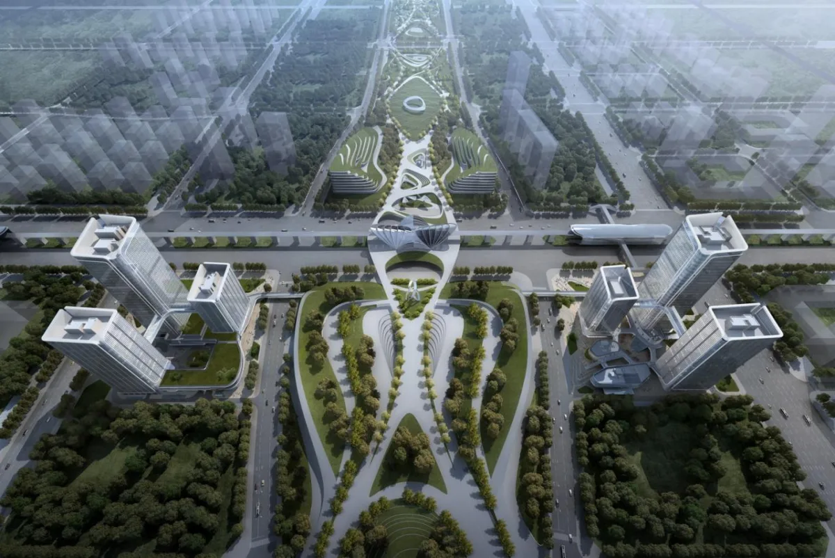 BIM建筑|最美全运会完美收官，奥体中轴之门继续绽放新的生命力 / 三益建筑设计