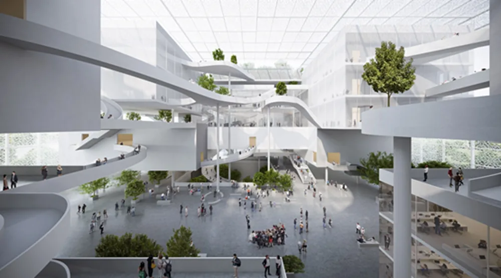 BIM建筑|藤本壮介设计有透明立面的深圳展览馆