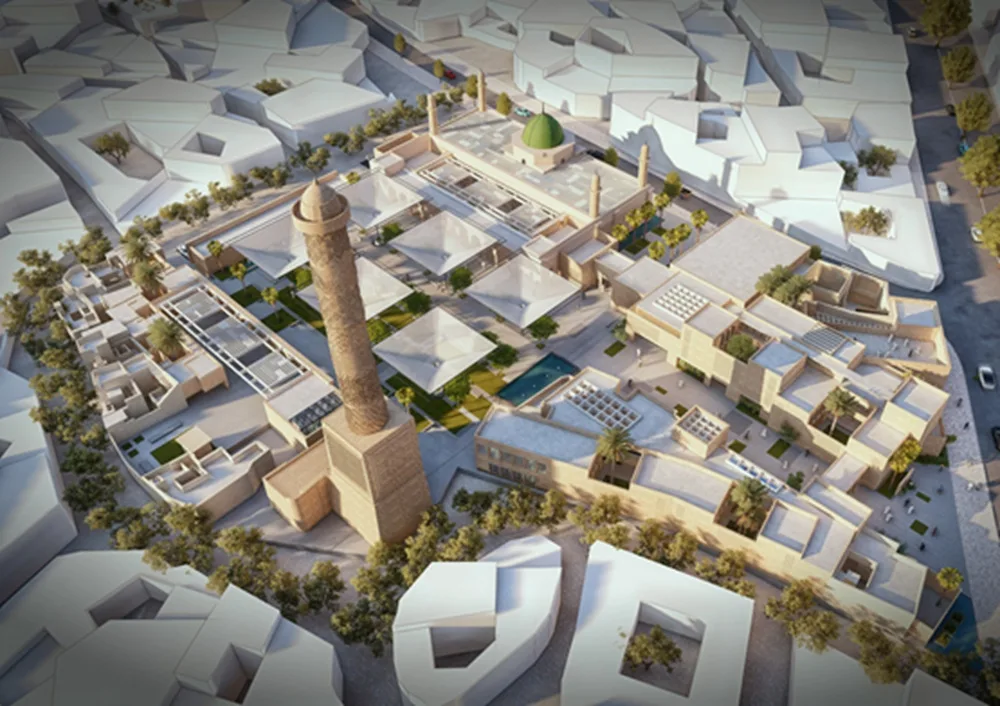 BIM建筑|努里清真寺建筑群将在摩苏尔重建