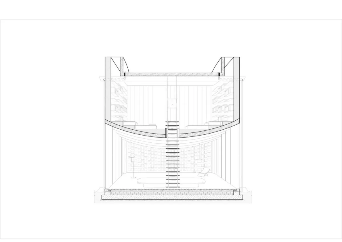 BIM建筑|桥廊：上海三联书店·黄山桃源店 / 来建筑设计工作室