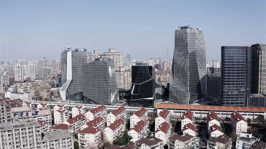 BIM建筑|上海长宁国际发展广场 / Aedas