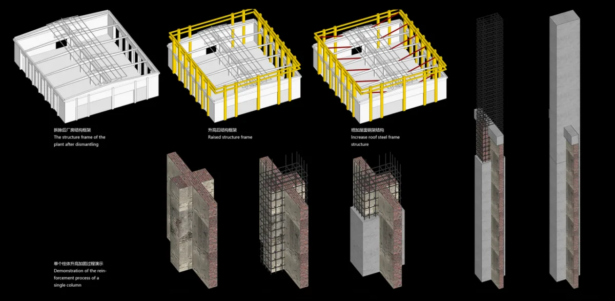 BIM建筑|桐乡东浜头村双创客厅改造 | 上海严旸建筑设计工作室
