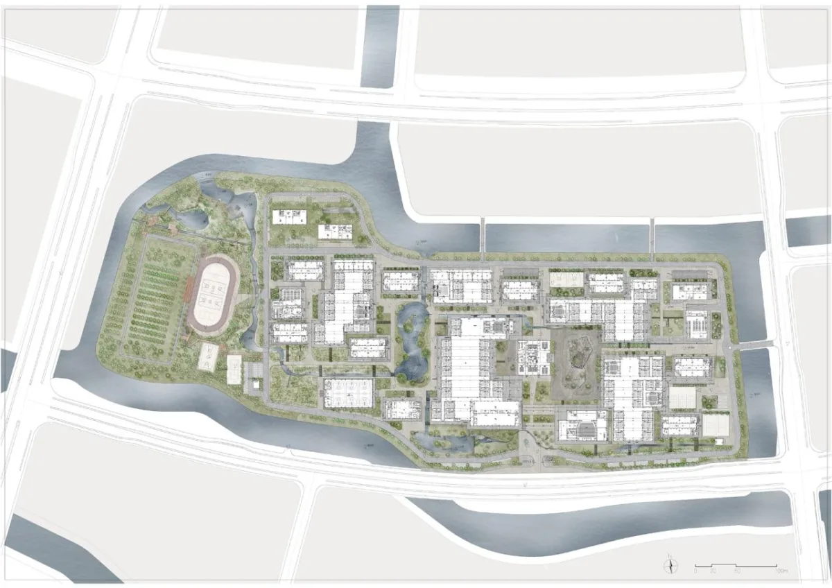 BIM建筑|中国美术学院良渚校区 / 非常建筑