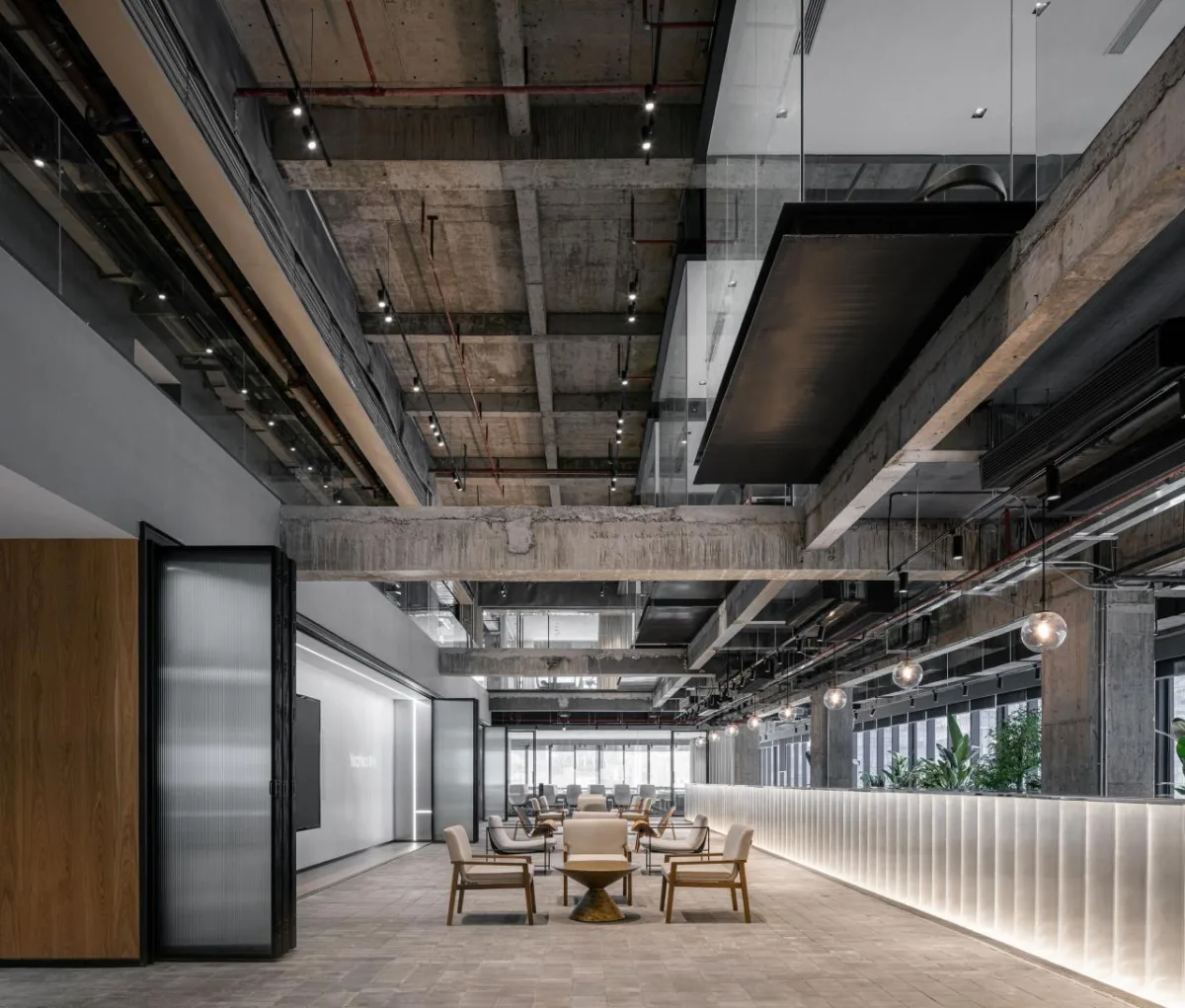 BIM建筑|将悬浮会议室引入移卡办公空间 / JSPA Design