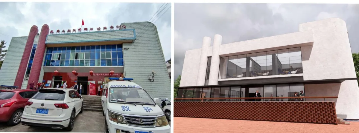 BIM建筑|扎根！生长！——邛崃市平乐古镇剧场改造 / 厚石设计