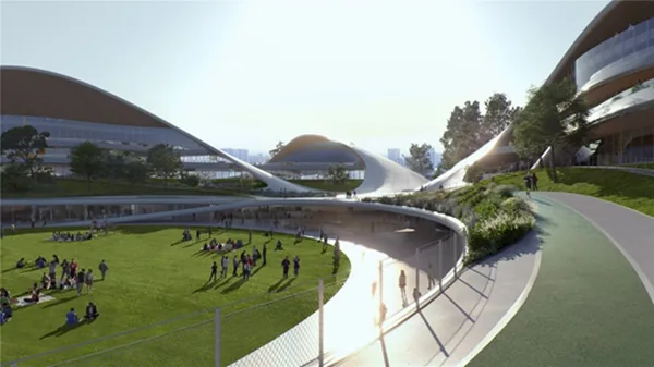 BIM建筑|MAD设计嘉兴市民中心