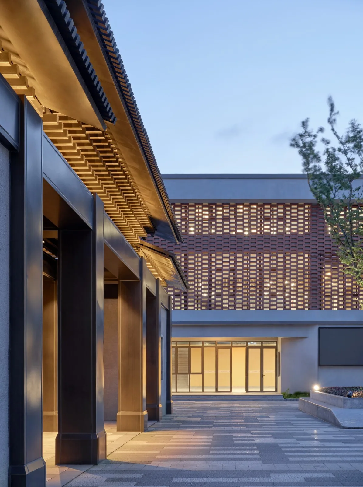 BIM建筑|树下问道，山间筑园 ——乐清市荆山公学 / 浙江大学建筑设计研究院有限公司