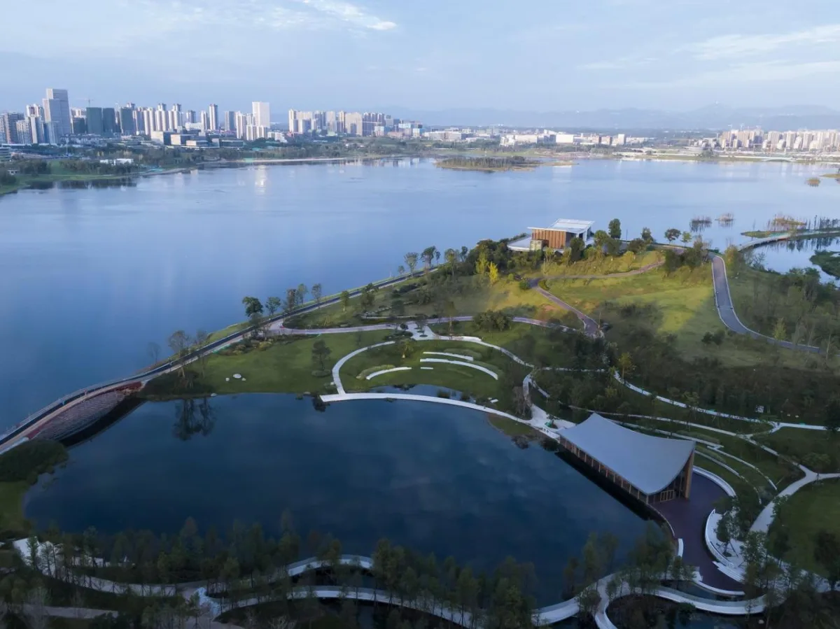 BIM建筑|成都兴隆湖中信书店 / MUDA 慕达建筑