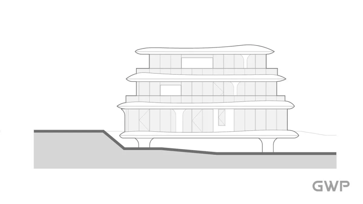 BIM建筑|云之屋·日本北海道温泉度假酒店 / GWP