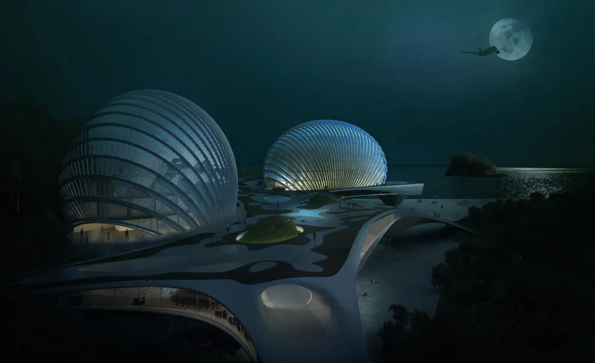 BIM建筑|海蛞蝓酒店 / SpActrum