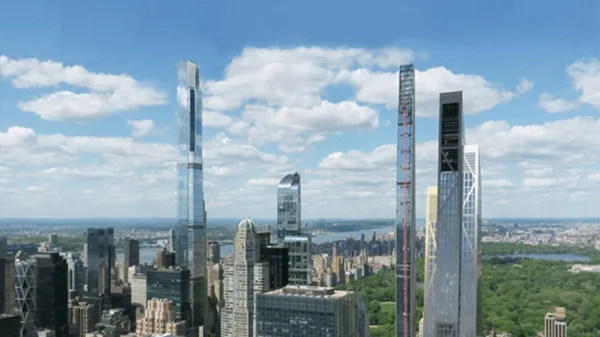 BIM建筑|纽约的世界最高住宅楼即将竣工