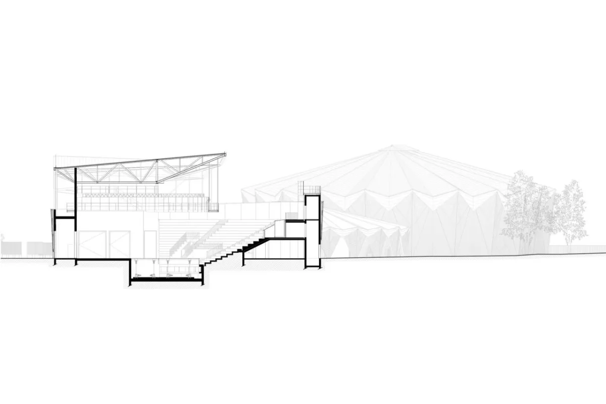 BIM建筑|马戏团式建筑，Domaine de Bayssan 剧院 / K architectures