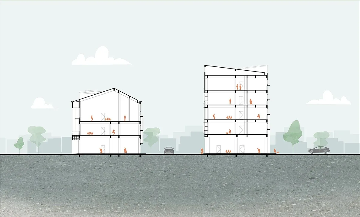 BIM建筑|赵巷康宁养护院建筑设计—这里欢迎自由的老灵魂 / 上海久利建筑事务所