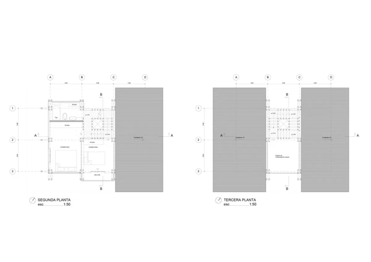 BIM建筑|地域性住宅 / ESEcolectivo
