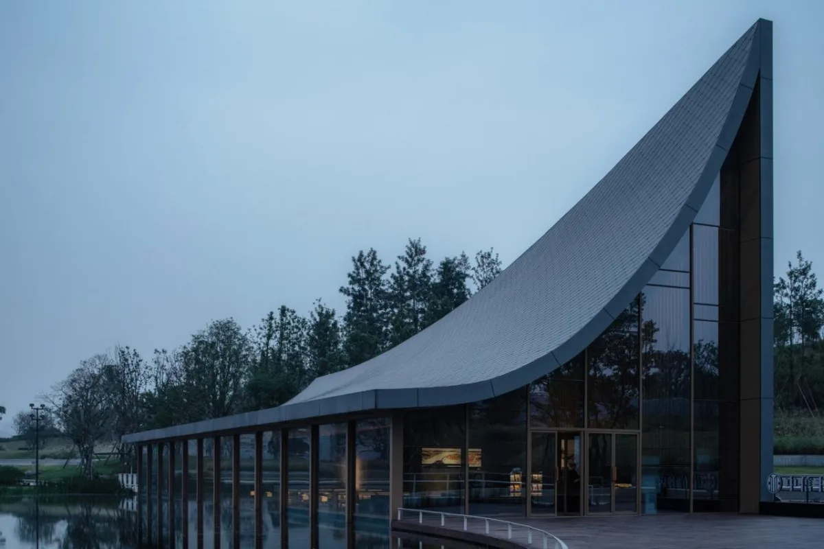 BIM建筑|成都兴隆湖中信书店 / MUDA 慕达建筑