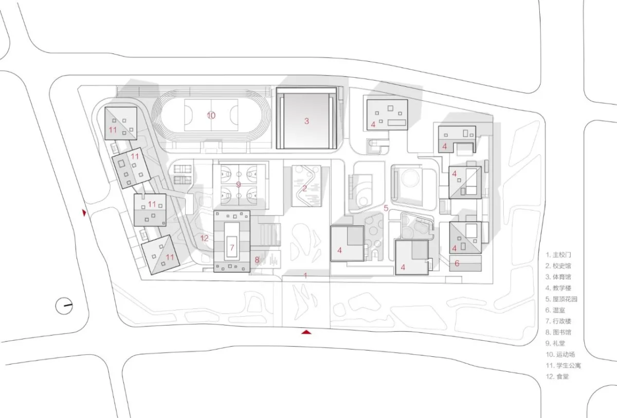 BIM建筑|重庆两江人民小学：在大自然里勇敢冒险 / gad