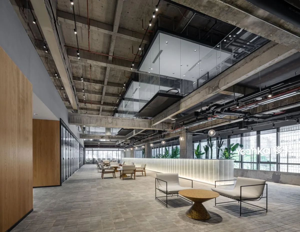 BIM建筑|将悬浮会议室引入移卡办公空间 / JSPA Design
