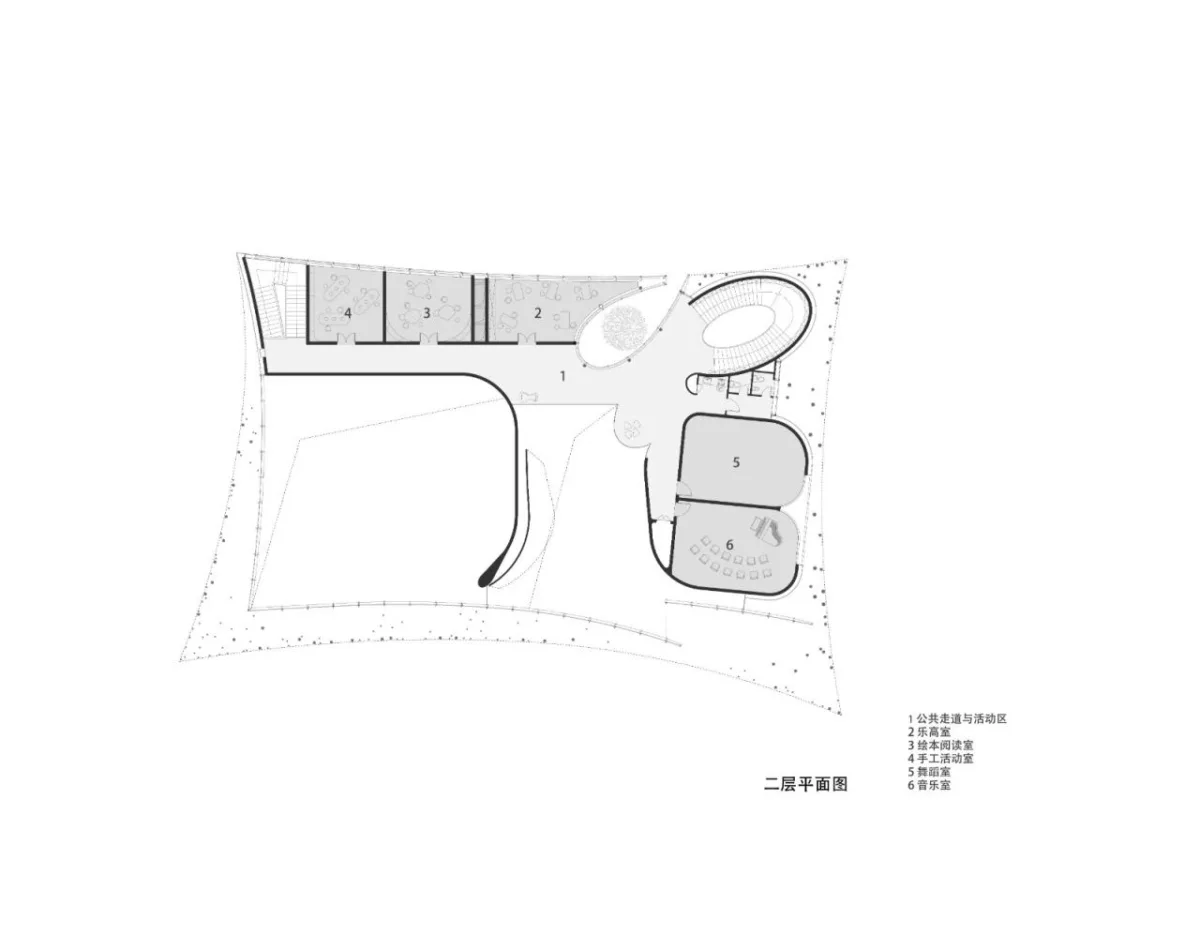 BIM建筑|藏马山飞毯 ：亲子活动中心 / 栖城设计